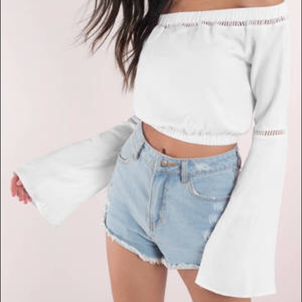 Tobi “Hope” off the shoulder top